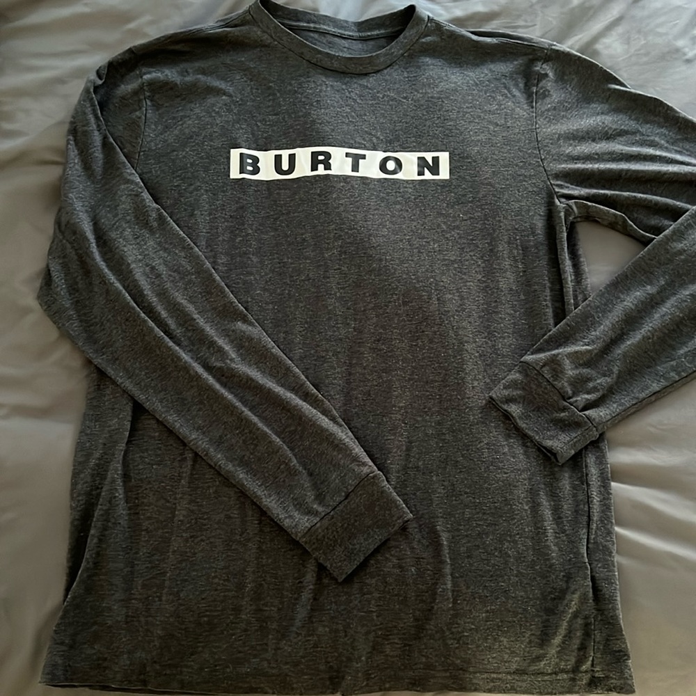 MENS long sleeve burton shirt
